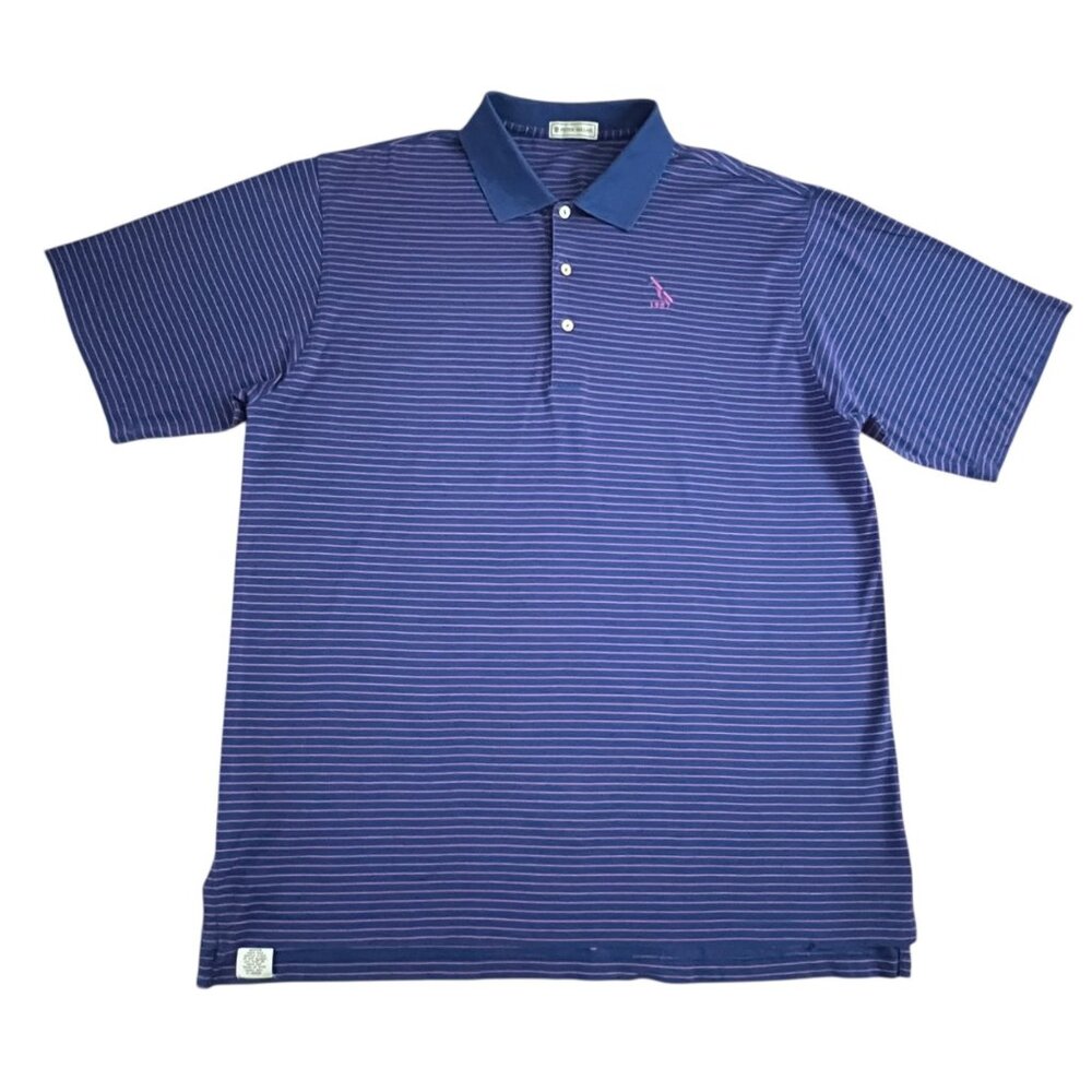 Vtg Peter Millar Polo‎ Golf Shirt 1907 Size XL Preppy Athletic Sportcore Classic